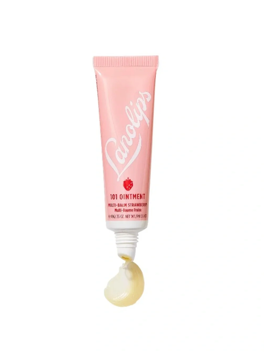 Lanolips Strawberry 101 Ointment Multi-Balm Lip Treatment NIB Vitamin E
